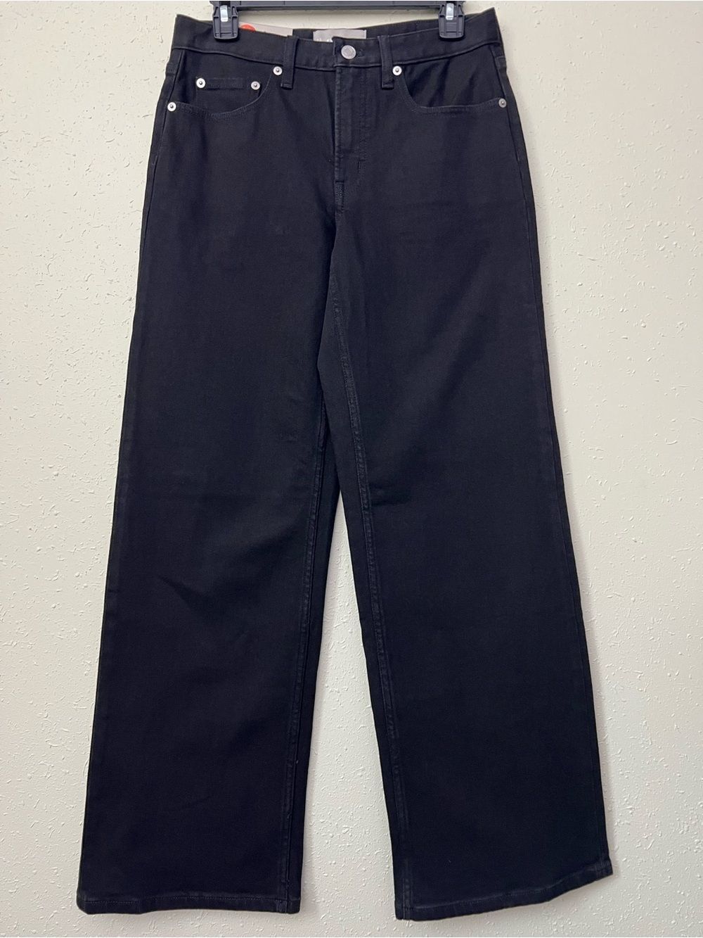New Everlane THE MID-WAY JEAN in Washed Black Size 26 - Picture 3 of 12